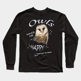 Owl Long Sleeve T-Shirt